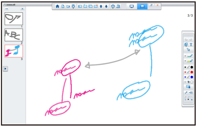 Modo de Projeção Quadro Branco